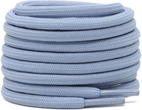 GRAH SANGRAH® (2 Pair) Shoelaces for Thick Round Climbing, Hiking, Boot, Running , Sport Shoes Laces  - 120 cm, Sky Blue